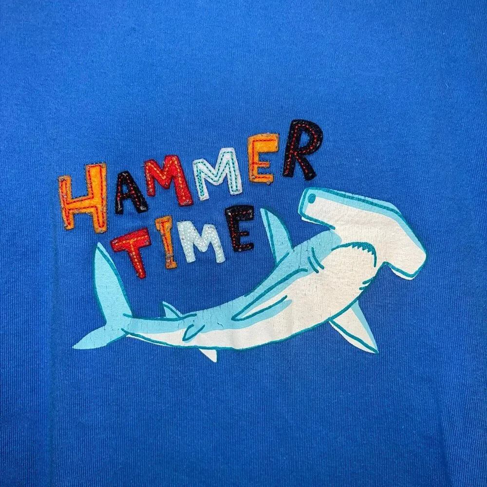Hatley Short Pajamas Set LOT Boys size 8 Hammerhead Shark Pirate Print
